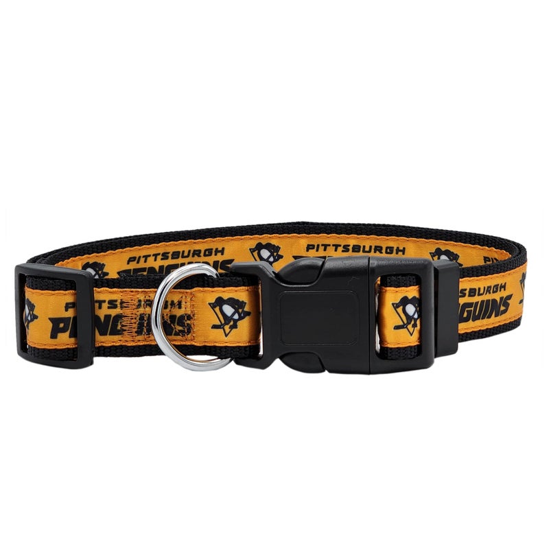 Pets First NHL Collar for Dogs & Cats. Adjustable, Cute, & Stylish! The Ultimate Hockey Fan Collar! - Image 1